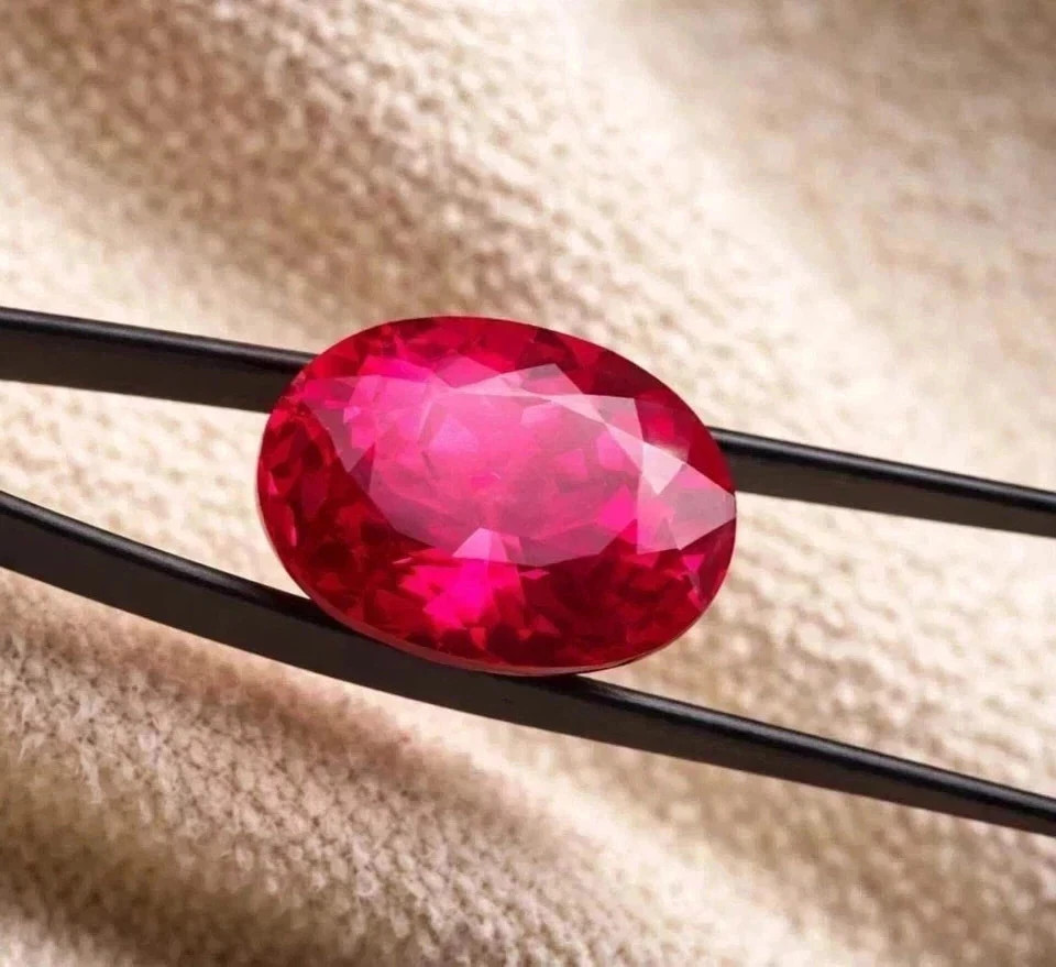 AAA 17.38 Ct Natural Elegant Ceylon Oval Pink Sapphire Loose GIE Certified Gem
