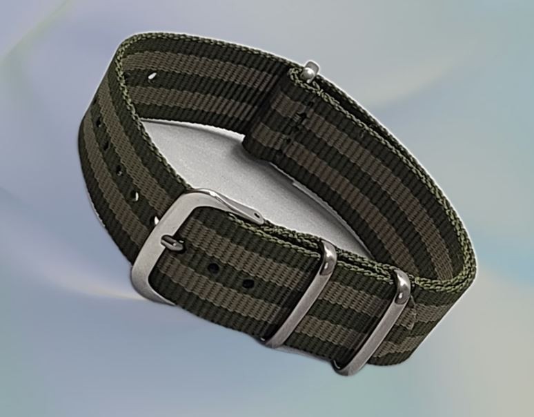 Premium G10 Military Style Nylon Watch Strap Band 18mm 20mm 22mm.