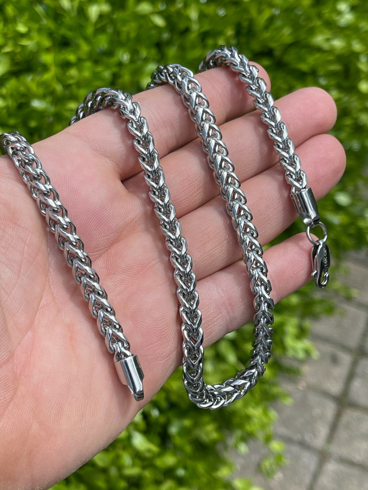 Men’s Franco Chain Stainless Steel Necklace BEST QUALITY! 18-30″ 3-8mm HEAVY!