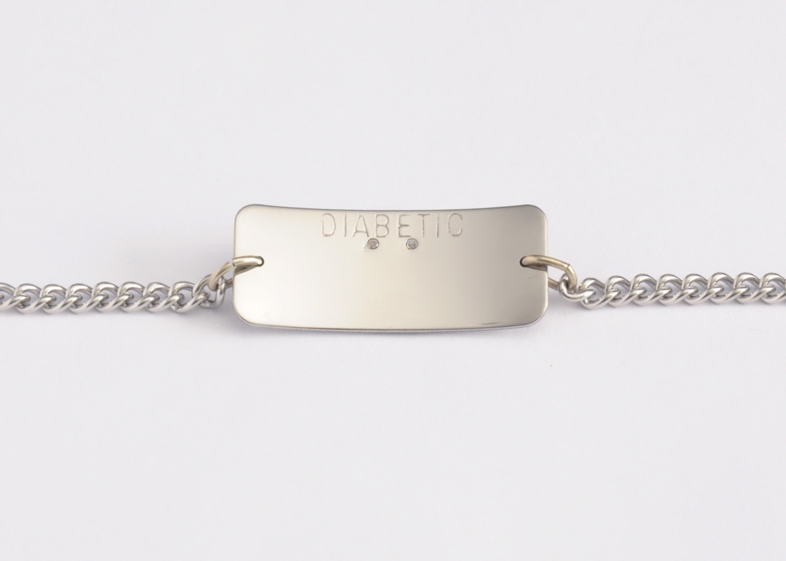 Medical Alert ID Bracelet – FREE ID Wallet Card,Engraving & Ship -Made in USA