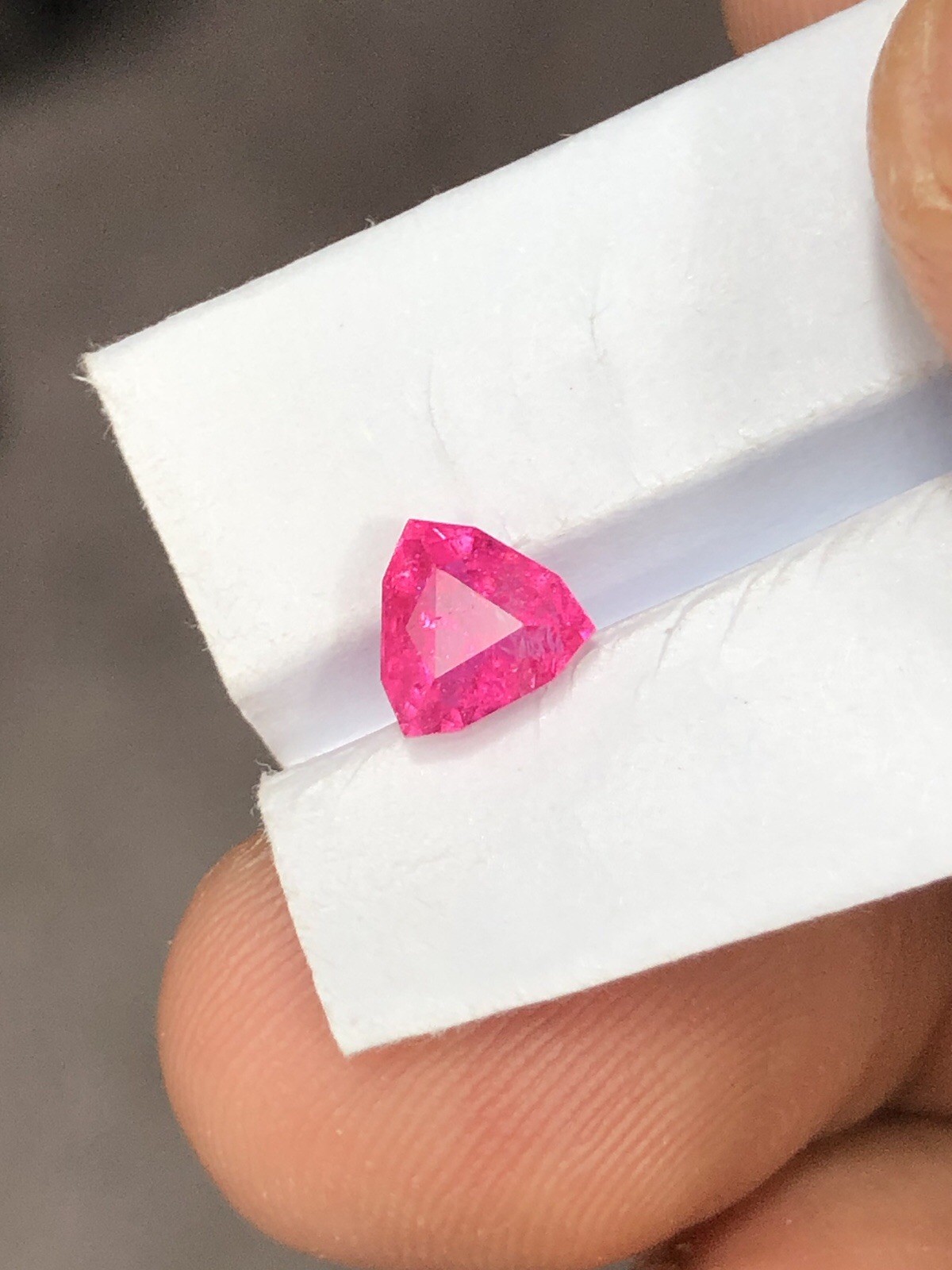 Natural Rubellite Tourmaline | Vivid Hot Pink Faceted Gem Afghanistan