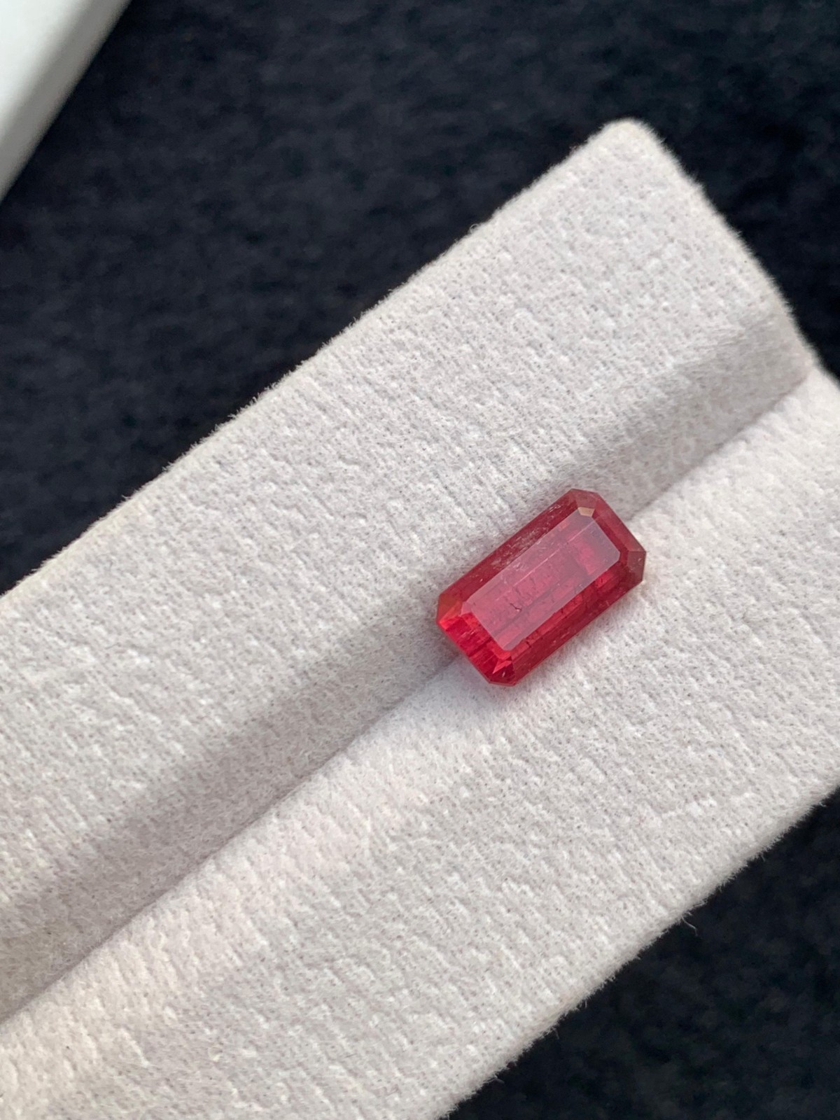 Natural Rubellite Tourmaline Afghanistan 2.70 Ct Unheated Untreated 10×5.5mm