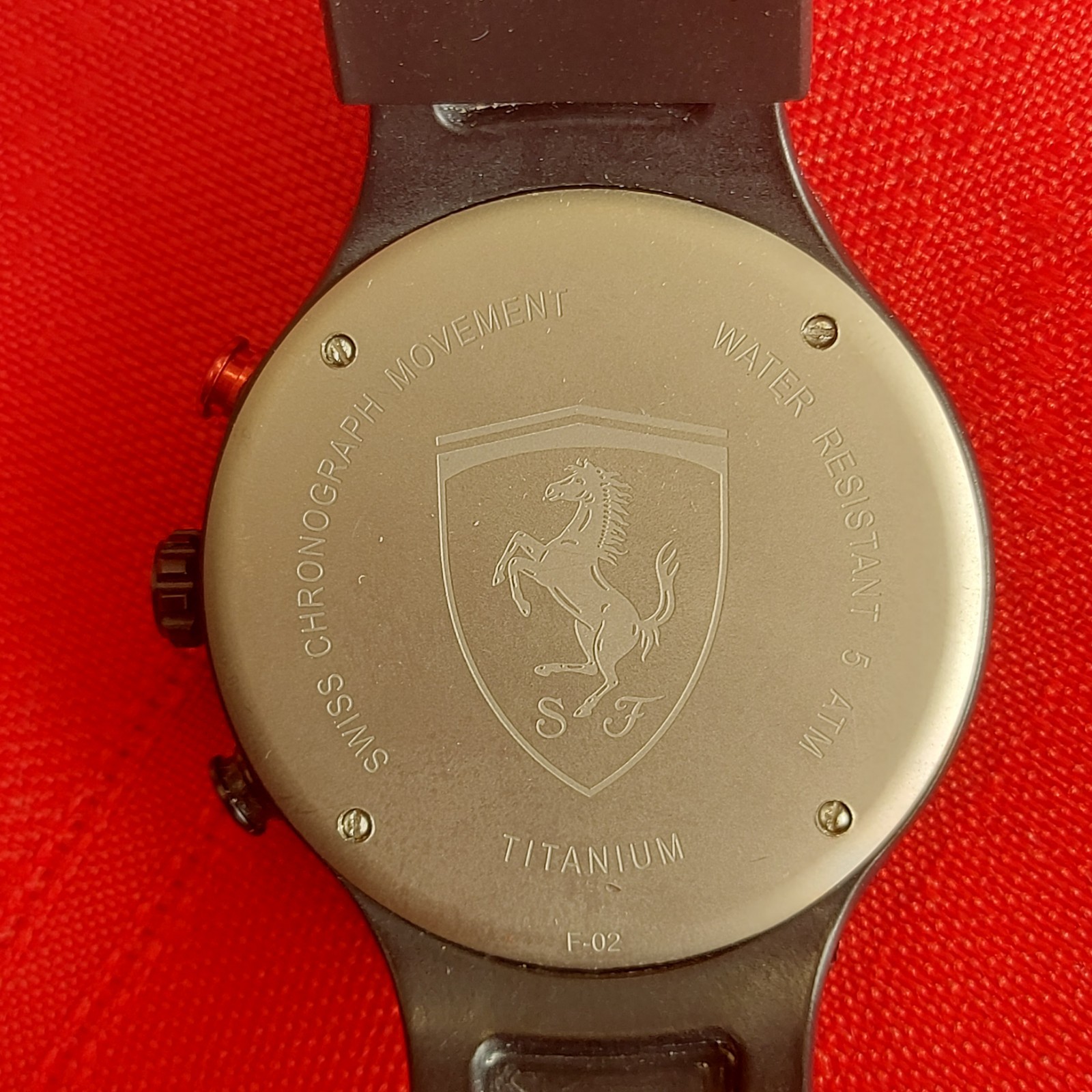 Ferrari Pit crew chronograph watch Very good condition