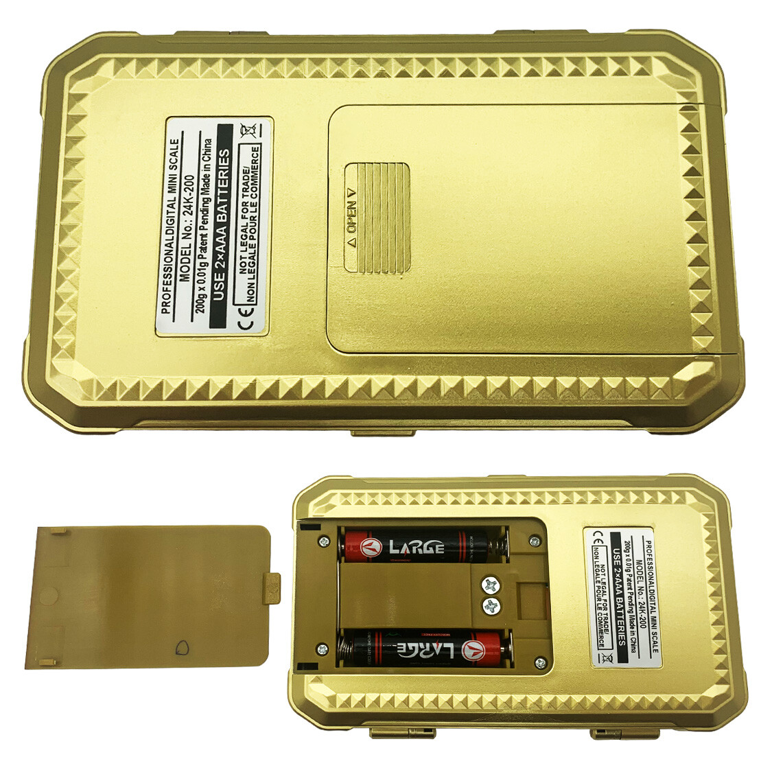 GOLD Fuzion Digital Pocket Scale 200g x 0.01g Jewelry Gold Gram Karat Weight