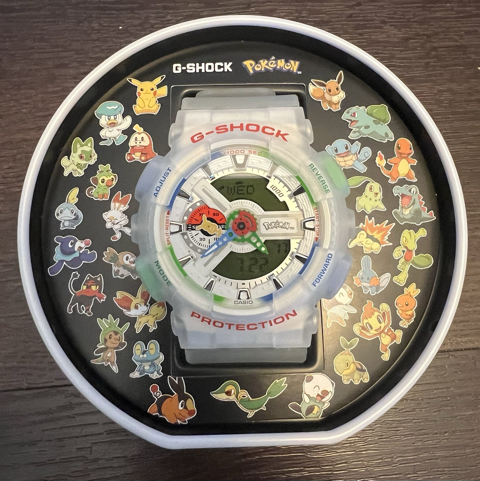 Pokemon CASIO G-SHOCK GA-110PKM-7AJR 30th Anniversary CONFIRMED ORDER PRESALE