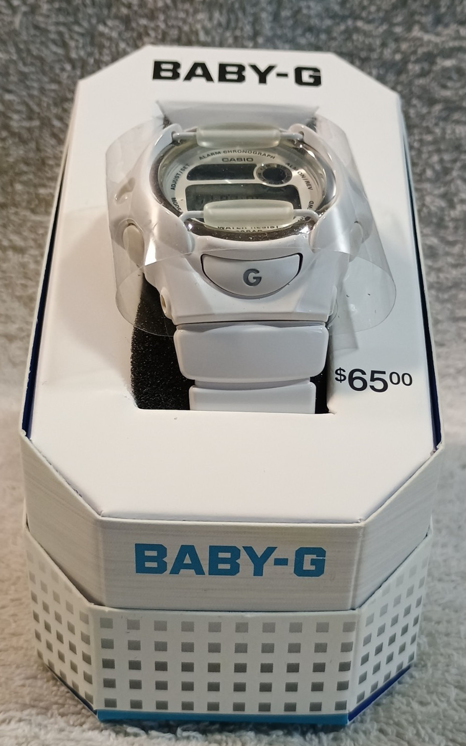 Casio Watch Baby-G BG169R-7AMTN Digital White Discontinued Colorway, New In Box