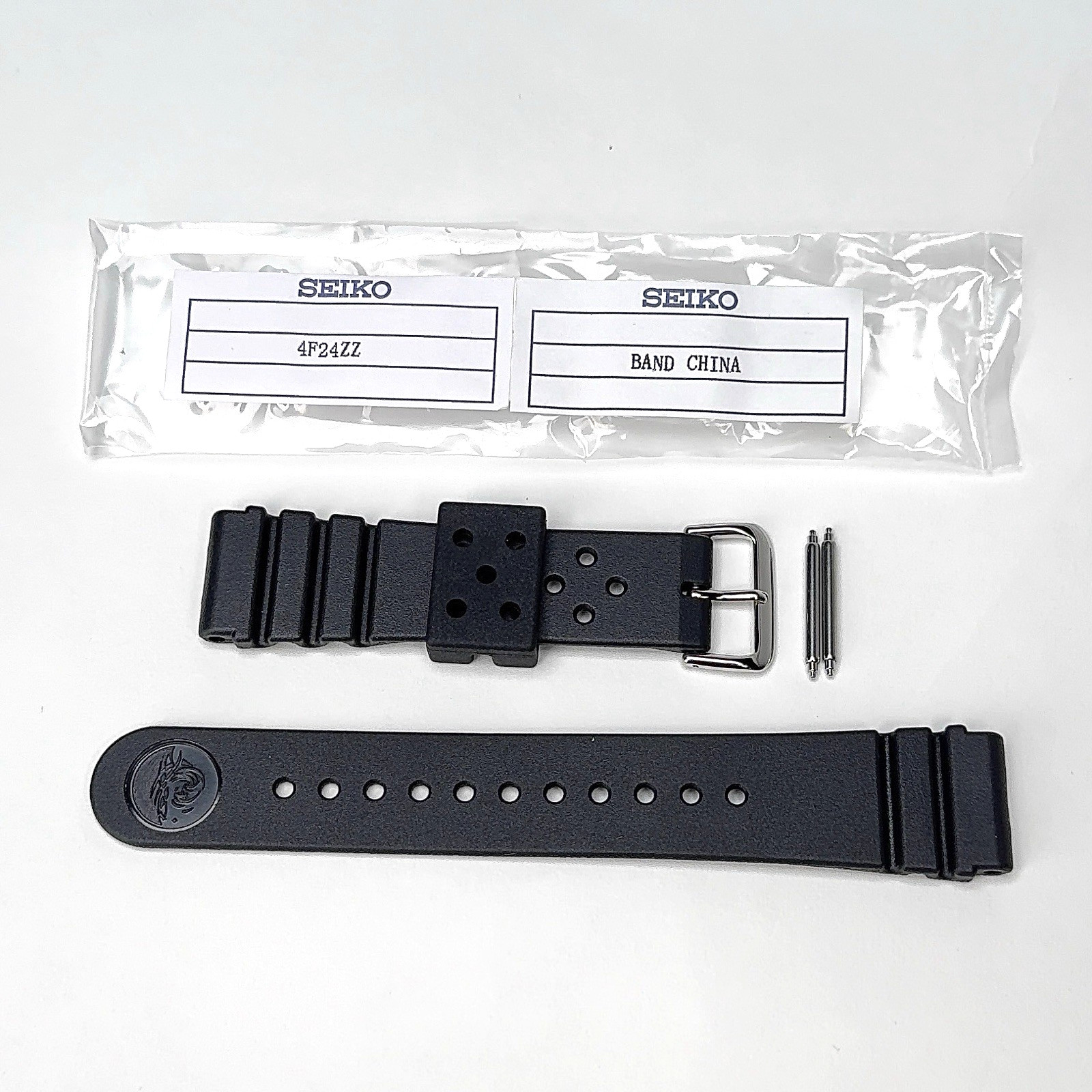 22MM RUBBER WATCH BAND STRAP FOR SEIKO PRO DIVER 4F24ZZ WATCH – OEM SEIKO NEW!