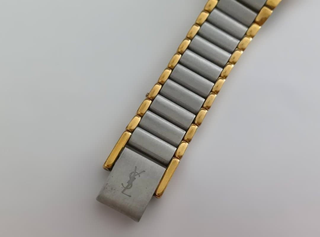 Yves Saint Laurent YSL Round Border Gold Ladies’ Watch