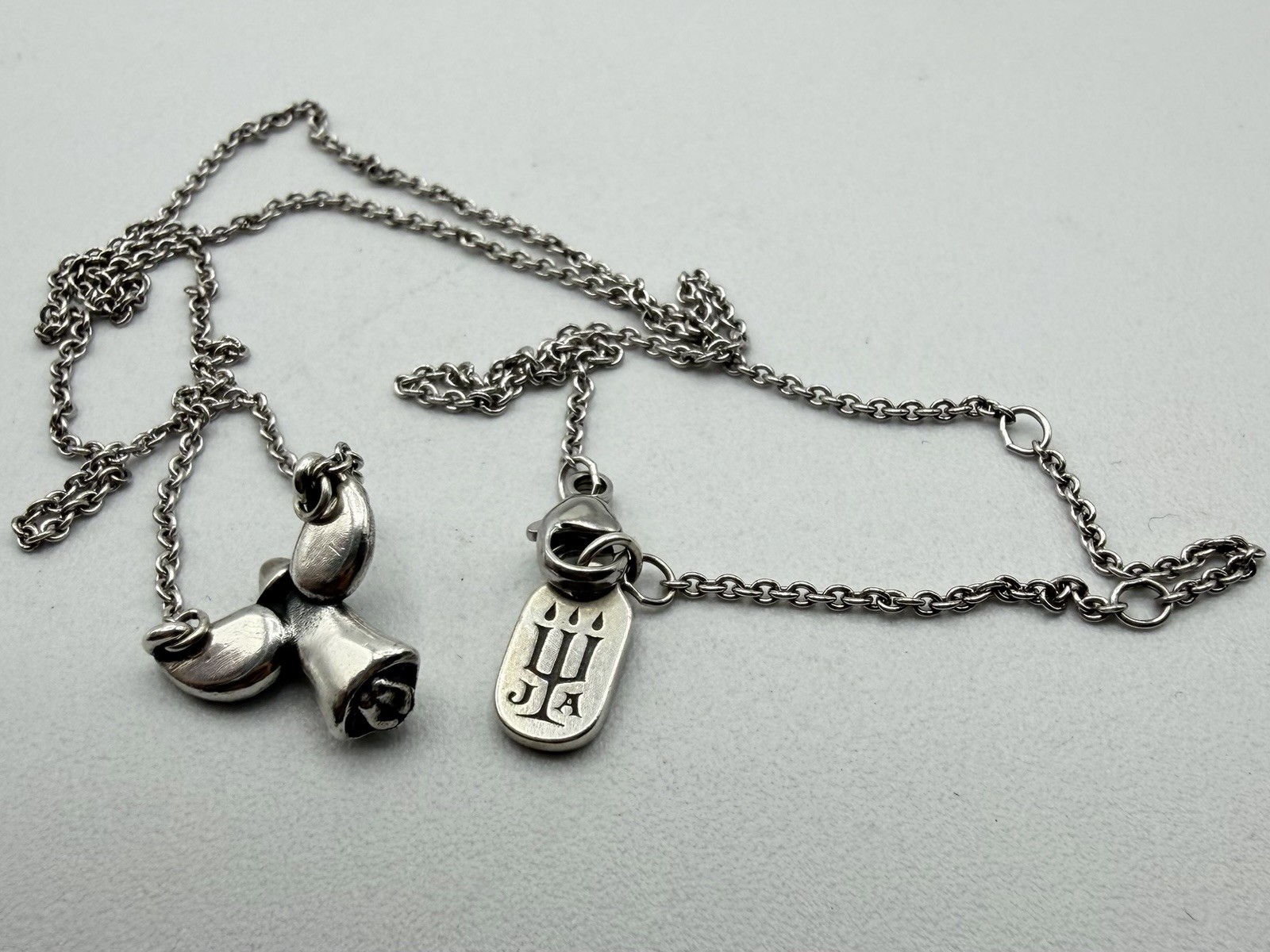 James Avery Retired 925 Sterling Silver Sweet Angel Adjustable Necklace 17inches