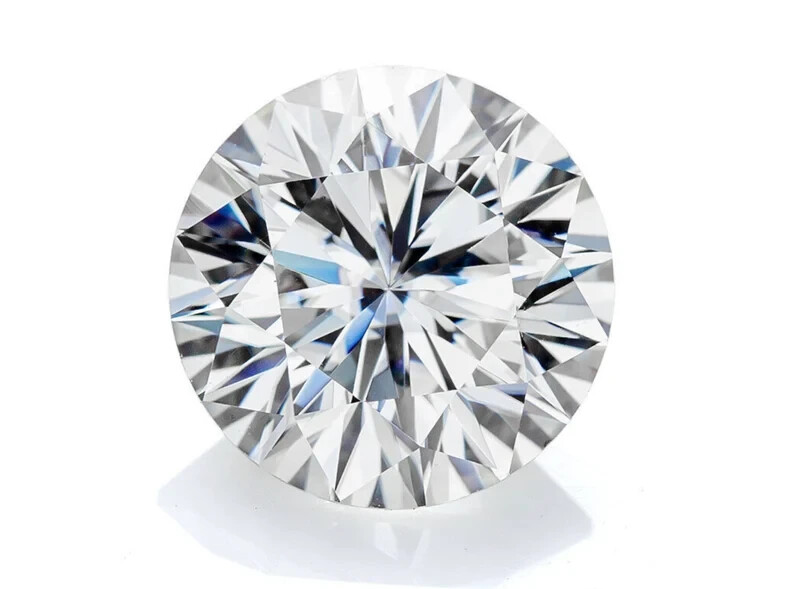 5 CT Natural White Diamond Round Cut VVS1 D Grade IDGL Certified 1 Free Gift MN8