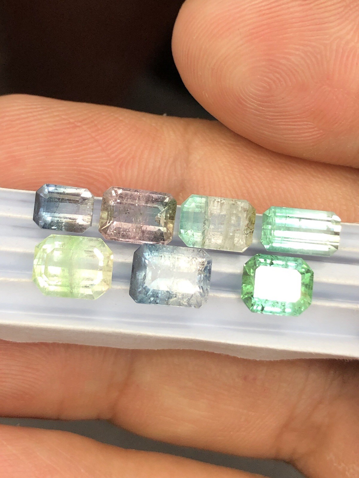 4 Ct Pink Faceted Tourmaline Lot From Afghanistan