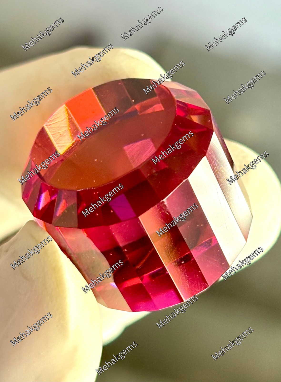 Certified Color Change Zultanite Gemstone | Fancy Cube Cut Diaspore (96.Ct)