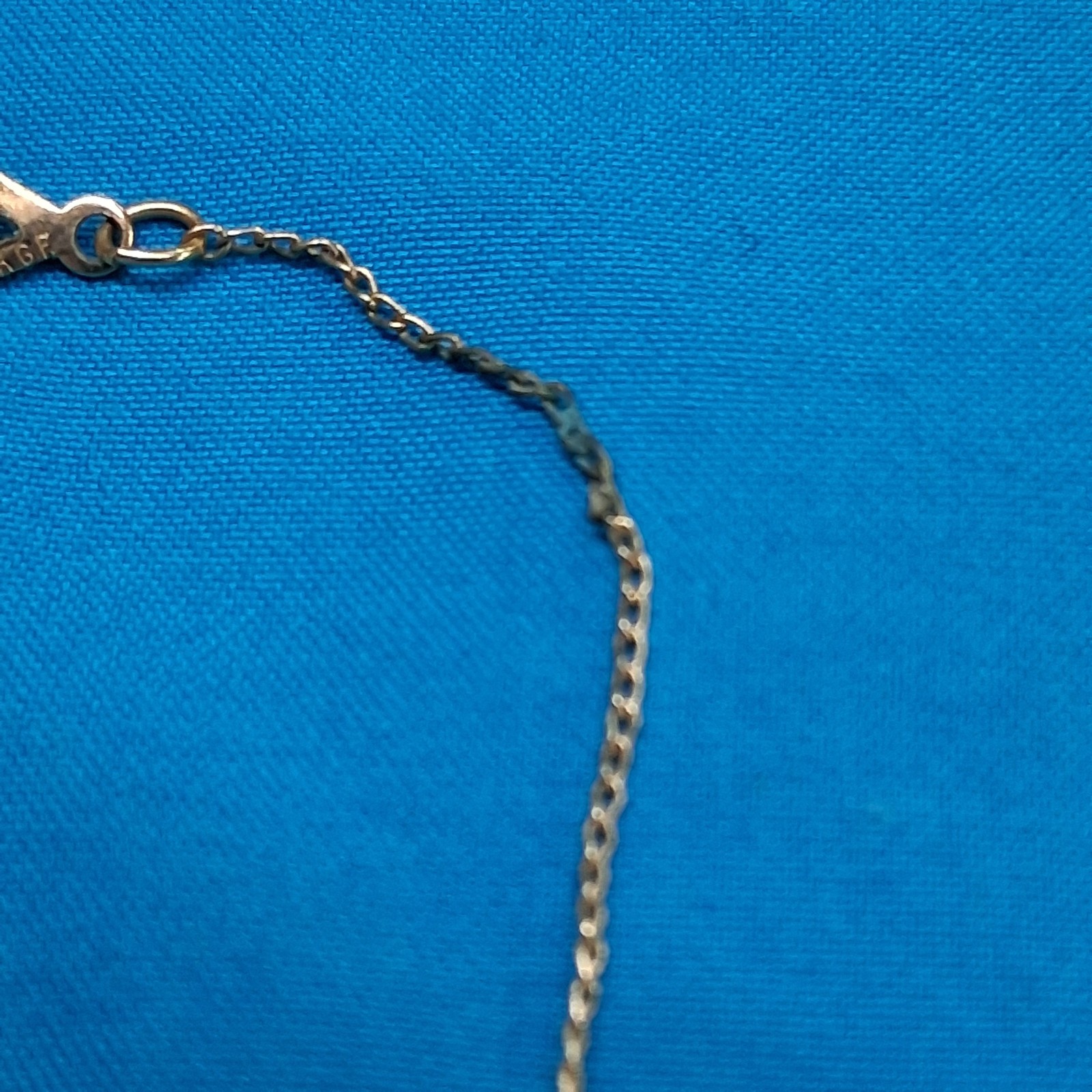 Vintage Amco 1/20 14K GF Thin Curb Link Chain Collar Necklace