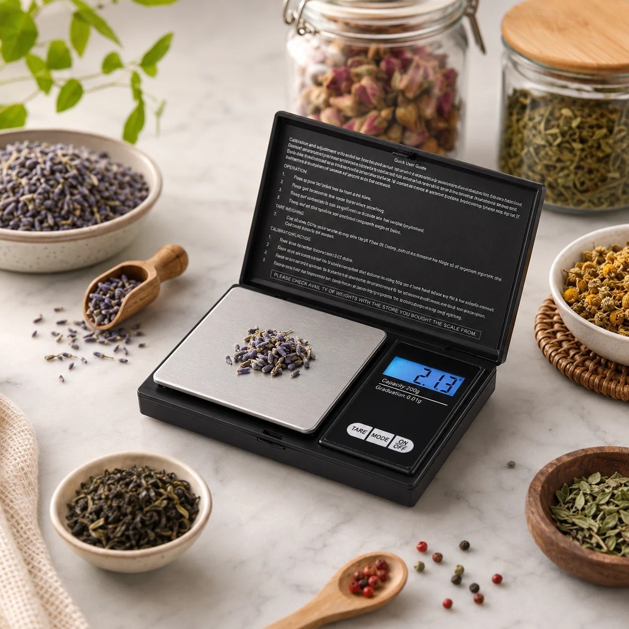 Digital Pocket Scale 1000g x 0.1g Gram | Gold Silver Coin Jewelry Herb Grain