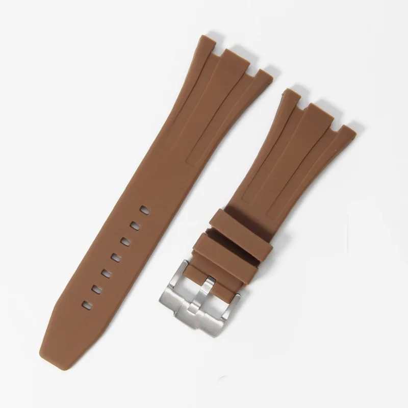 27mm 28mm 30mm Rubber Silicone Watch Band Strap for AP Royal Oak Offshore GA2100