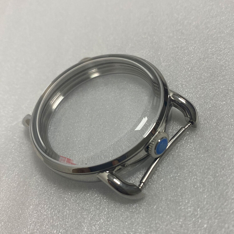 40MM Stainless Steel Watch Case Mineral Glass For NH70 Movement Housing Shell