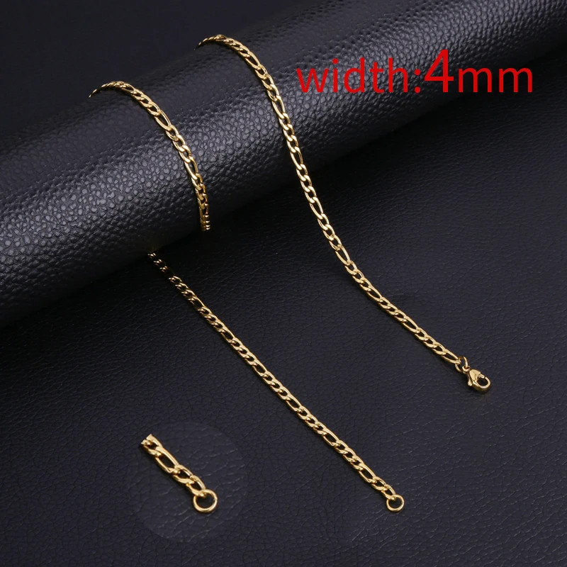 18K Gold Filled Cable Chain Necklace 1mm 2mm 2.4mm 16-24 Inch Womens Mens Jewelr