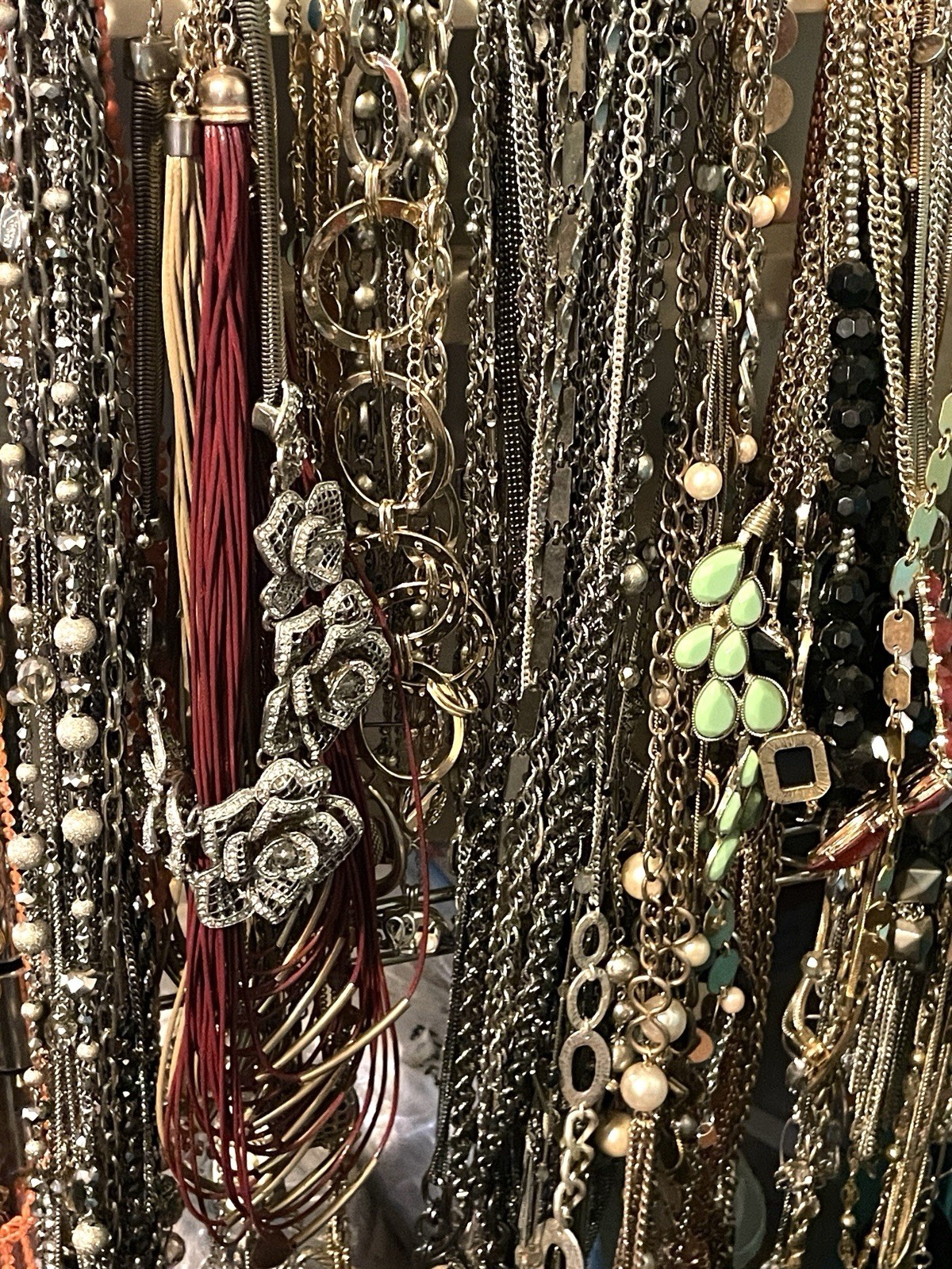 Estate 1 Lb+ Mixed Jewelry Lot Vintage-Modern DIY JUNK CRAFT REPAIR Unsorted