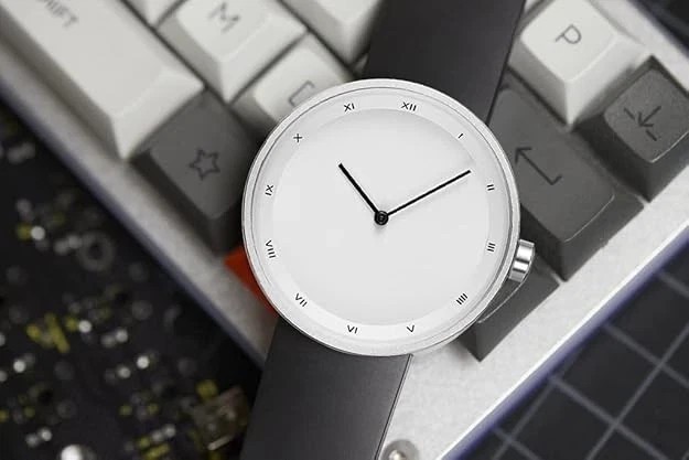 Mens Watches Ultra-Thin Minimalist Waterproof Fashion Simple Business Wrist Watc