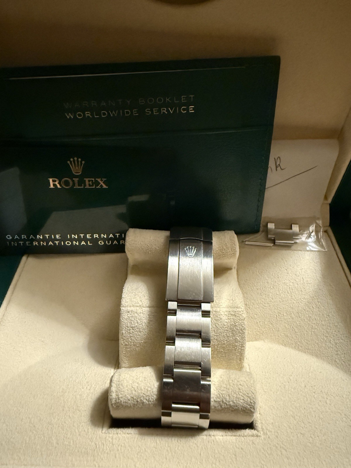 Rolex Oyster Perpetual 124300 Steel 41mm Blue Dial Automatic Mens Watch 2024 B&P