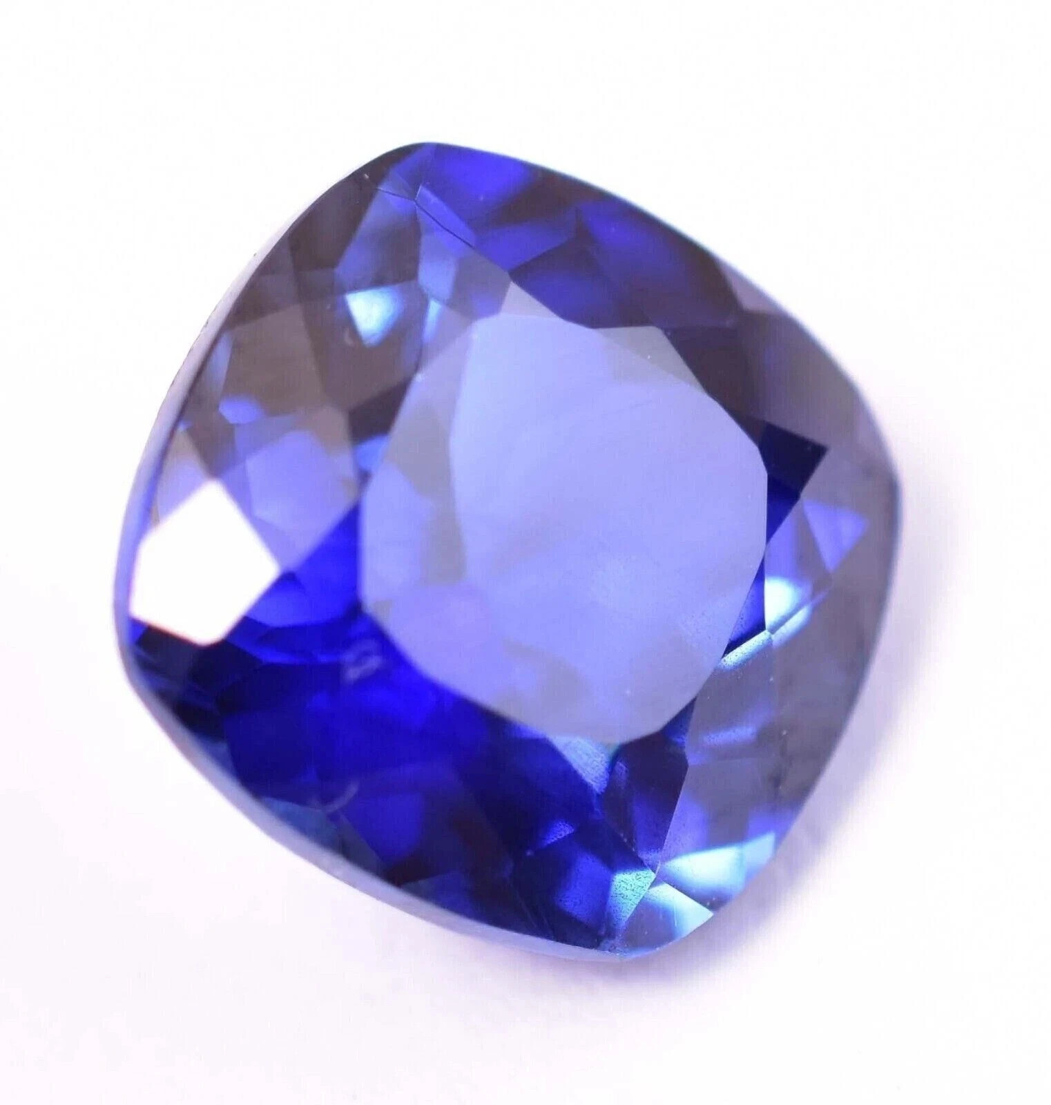 Natural Blue Sapphire – 25 Ct Cushion Cut AGL Certified Flawless Loose Gemstone