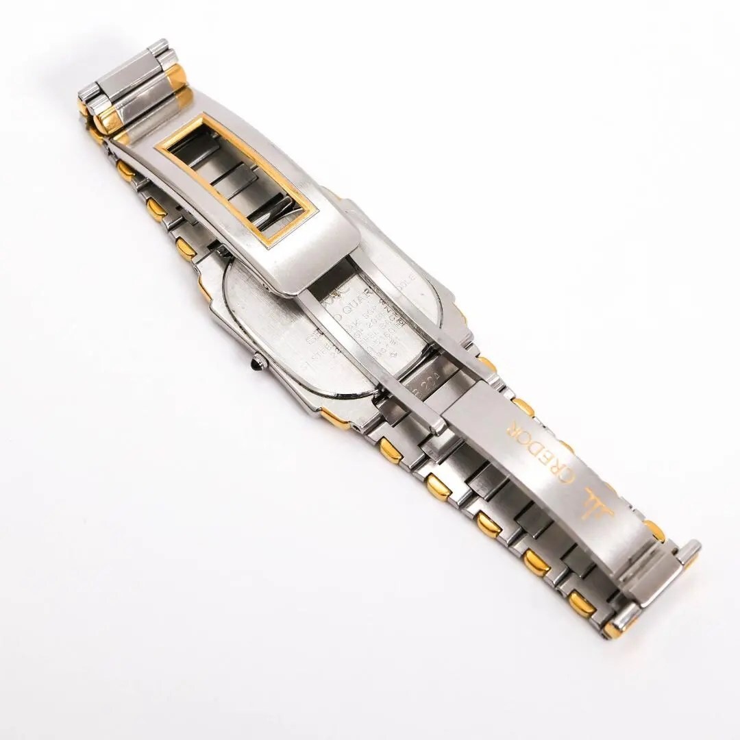 [Very Good] Seiko Credor 9570-5160 22KT SGP Quartz Dress Watch From Japan