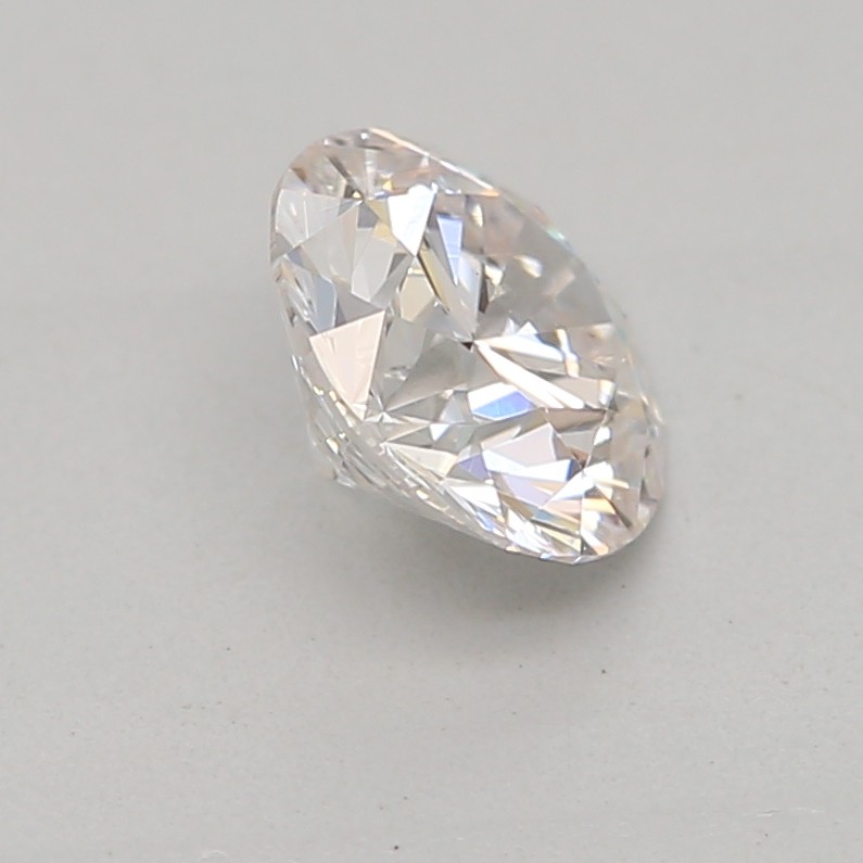 0.35 carat, Faint Pinkish Brown, Round Shape, SI1 Clarity, GIA