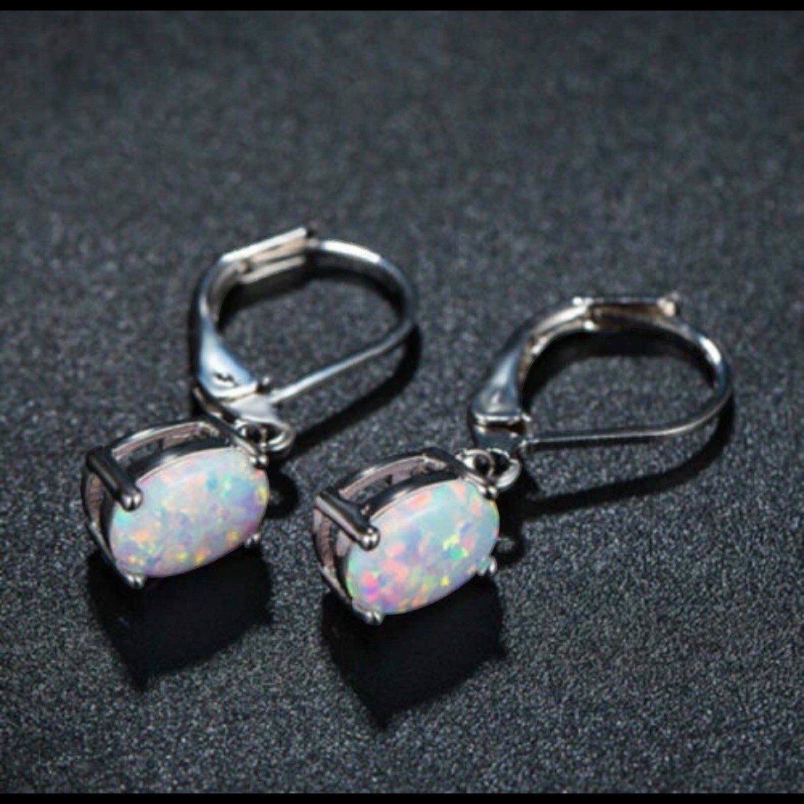 Fashion 925 Silver Dangle Drop Earrings Hook Women Turquoise Jewelry Ear GiftsA3