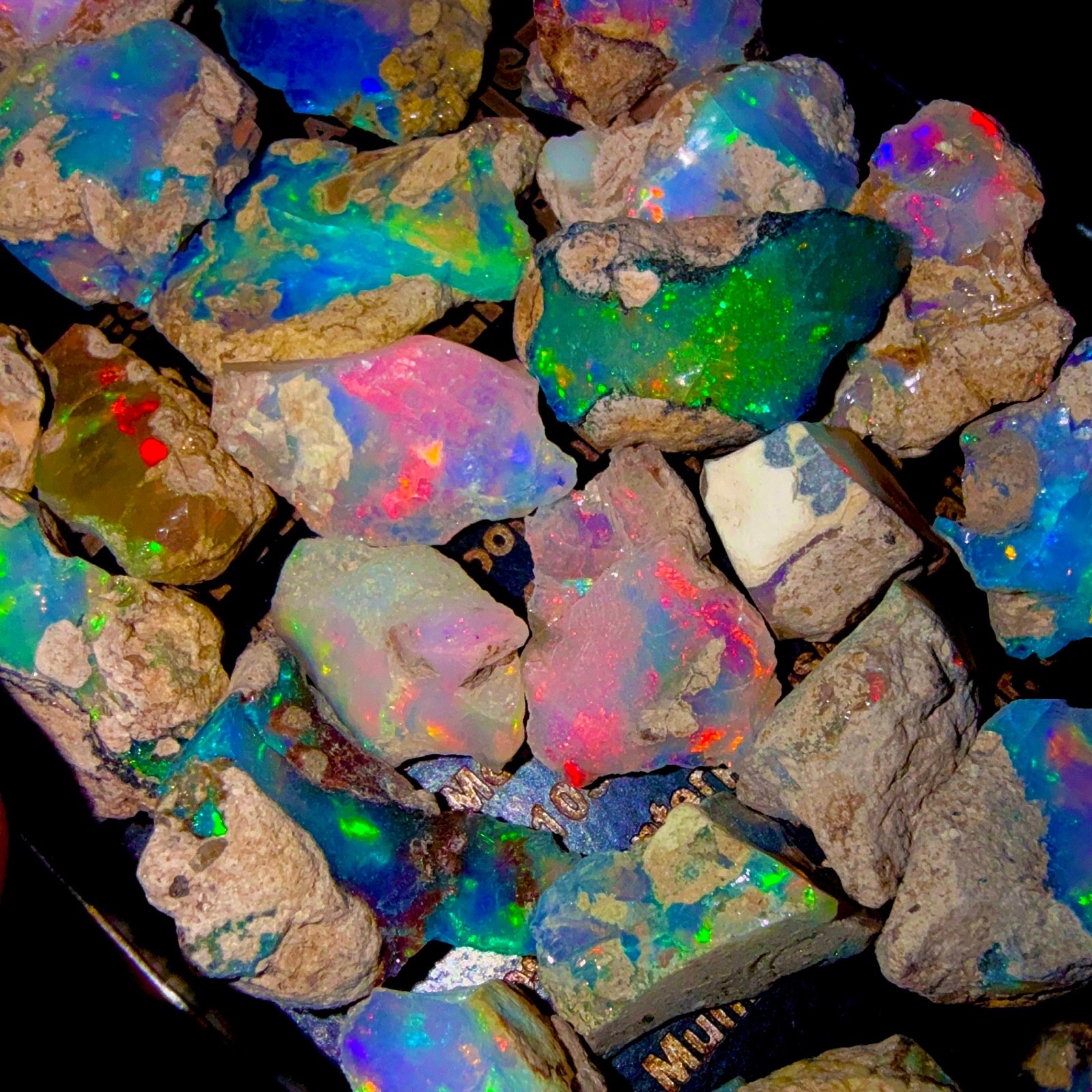 Opal Rough Lot 20 Pieces AAA cut grade rough Natural Ethiopian Welo Dry Opal Raw
