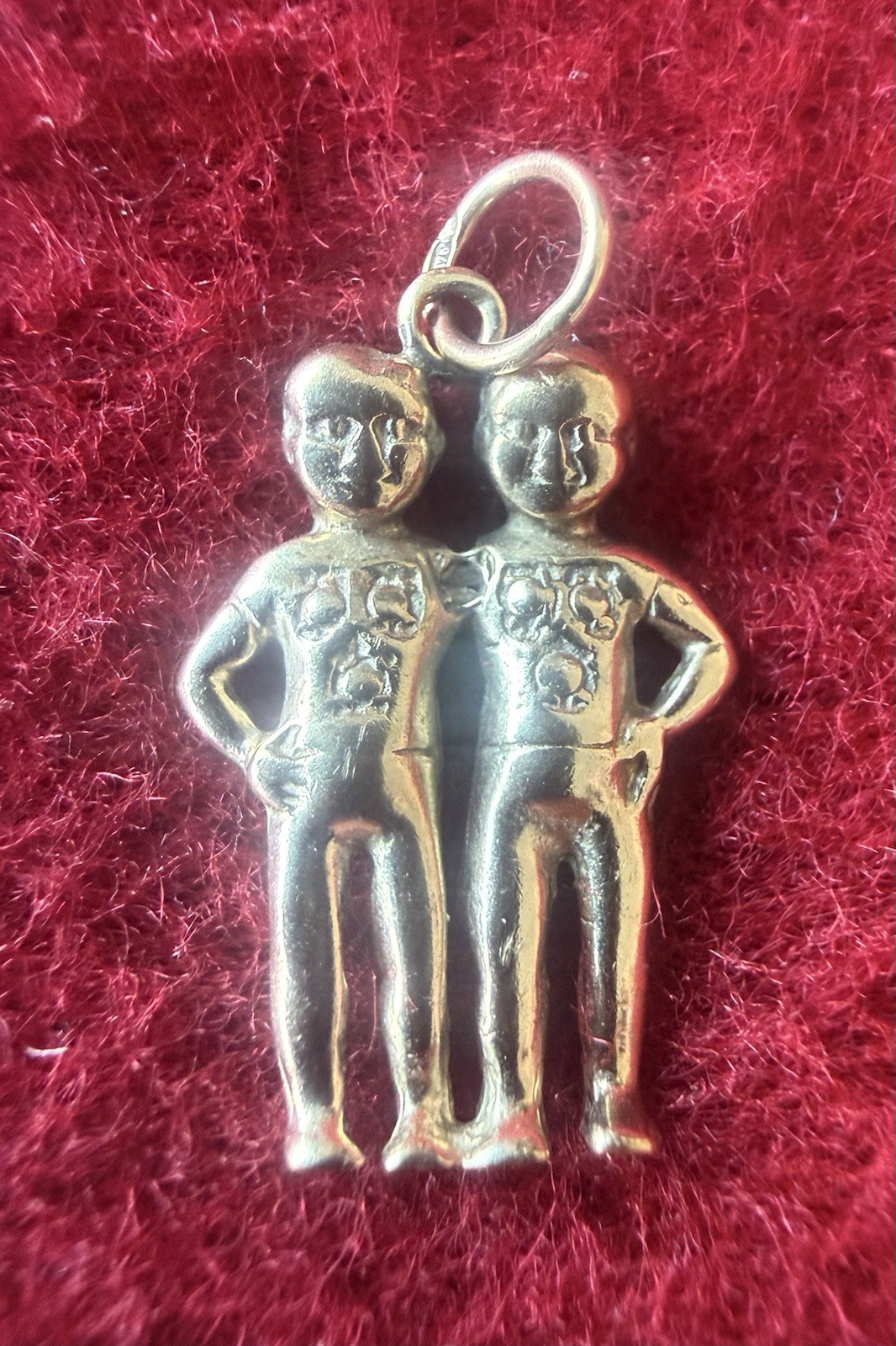 9 Carat Gold Filled Gemini Twins Pendant/charm