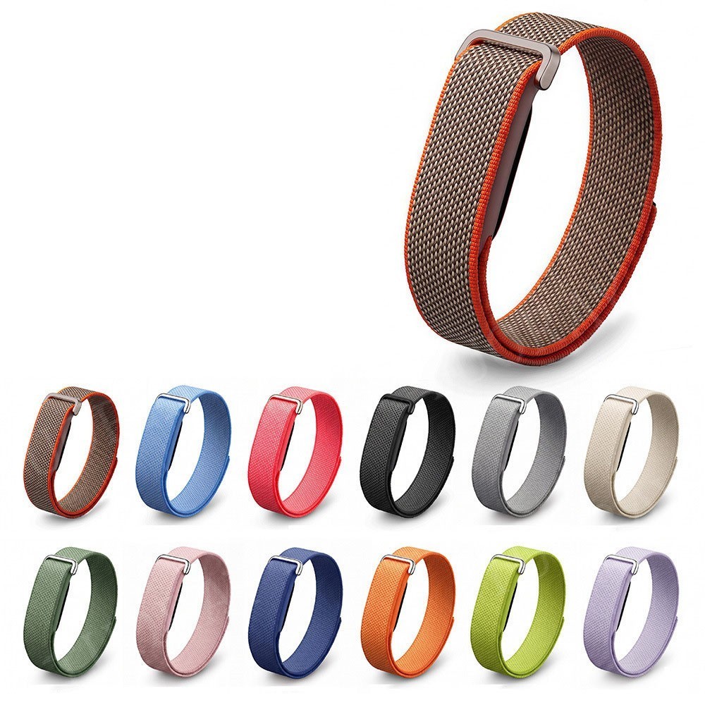 30x Soft Nylon for Google Fitbit Air 2026 Adjustable Loop Strap Band Sports