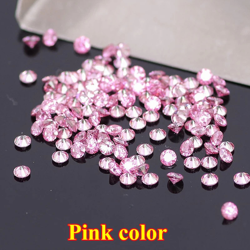 Wholesale 1CT Loose Moissanites Stone Small Size 0.7mm~3.0mm GRA D VVS1 Gemstone