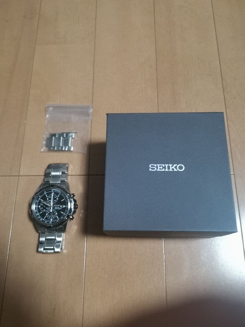 SEIKO SOLAR Chronograph SSC147PC