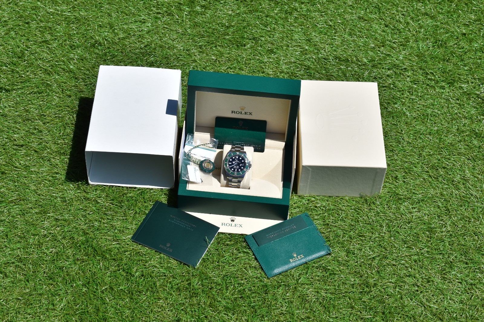 2021 Rolex Submariner Date 41mm Steel “Starbucks” MK1 Green Bezel 126610LV FS