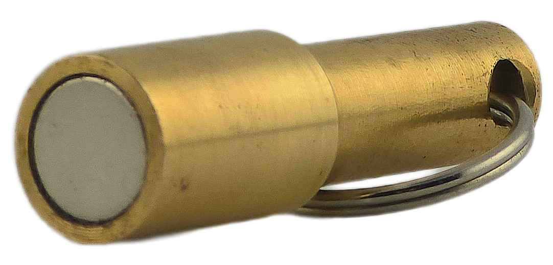 Gold & Silver Testing Magnet – High Strength Neodymium with Keychain