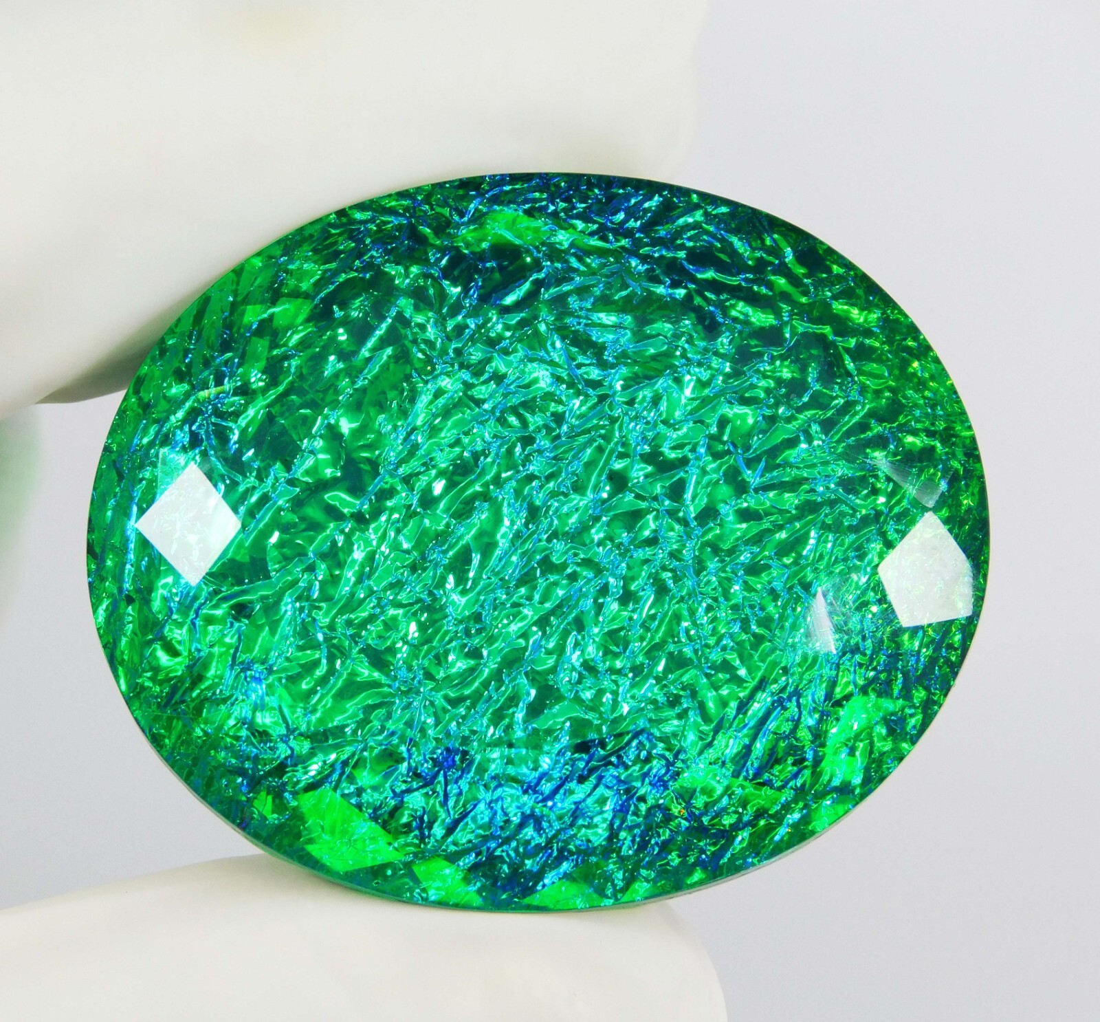 104.30 Ct Natural Monarch Fire Opal Doublet Oval Cut Loose Gemstone Certified