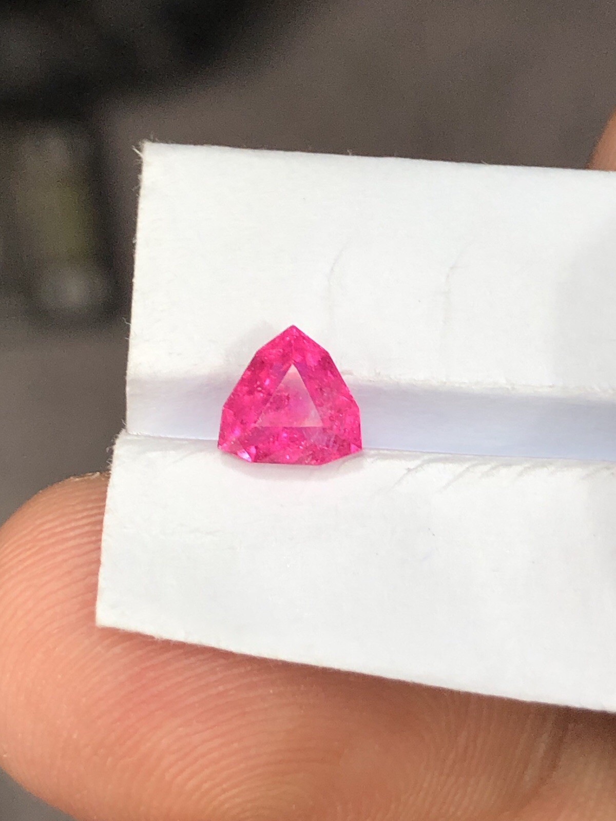 Natural Rubellite Tourmaline | Vivid Hot Pink Faceted Gem Afghanistan