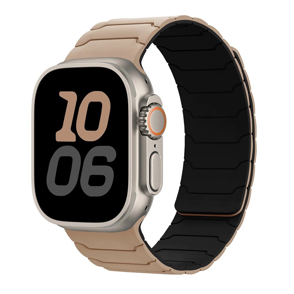 Magnetic Strap For iWatch Ultra 2 Series 10 9 8 7 SE 6 5 Silicone iWatch Band