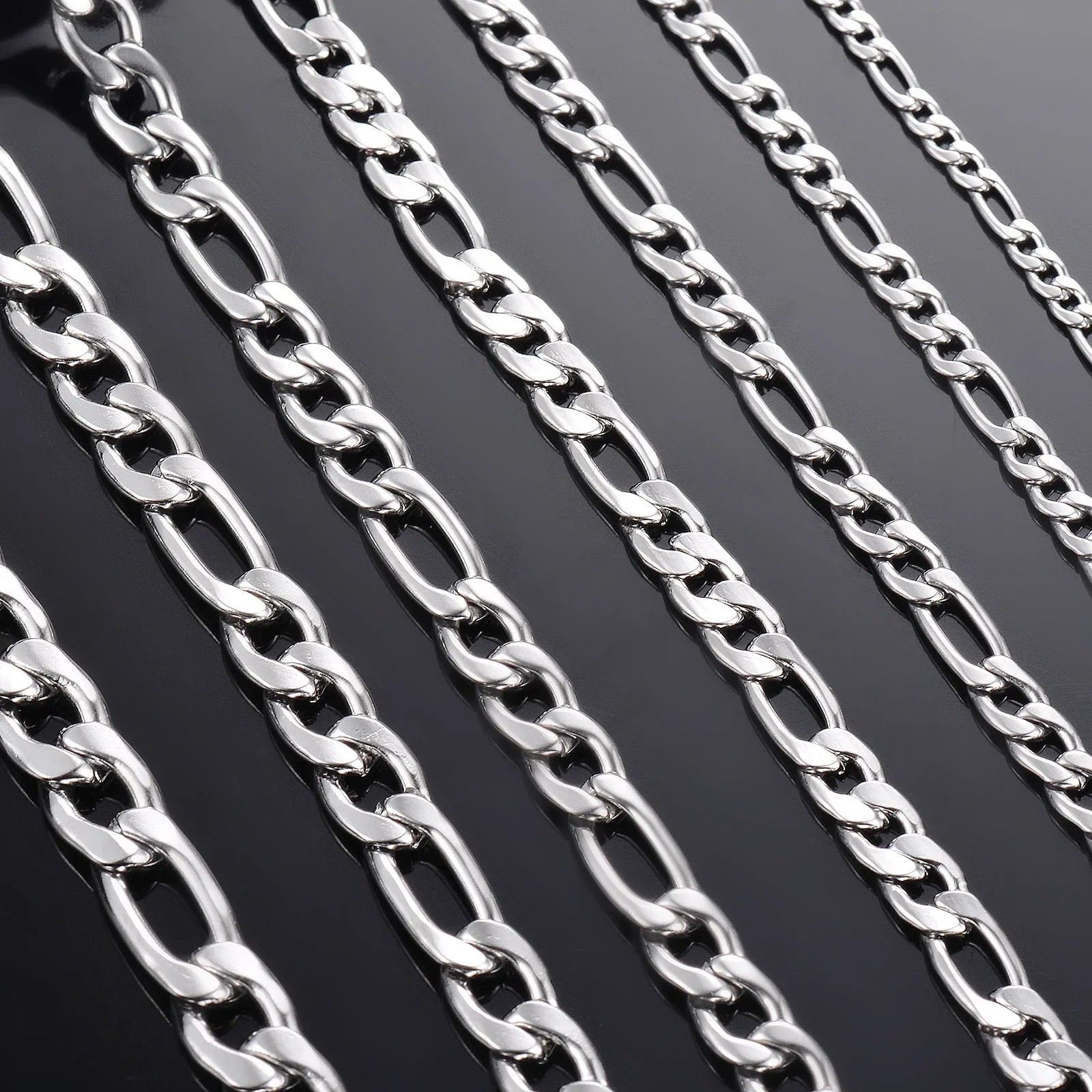 Genuine 925 Sterling Silver Curb Chain Necklace Lobster Clasp 16″-30″ Gifts UK