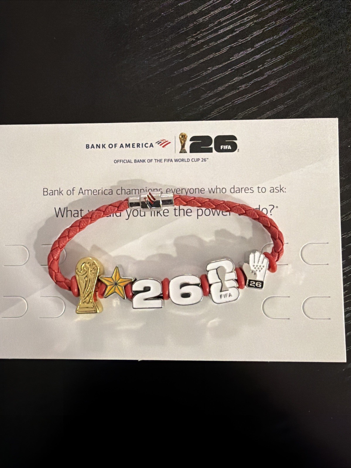FIFA Fanfest Bracelet Viral Charm Band
