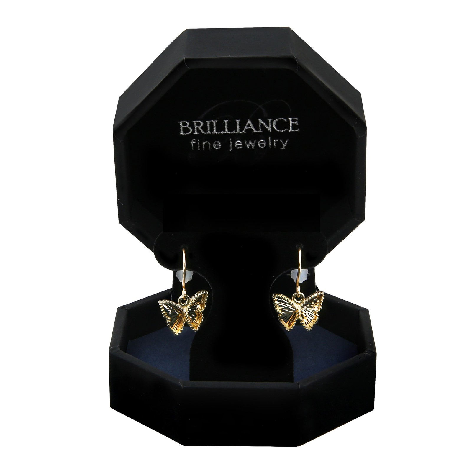 Brilliance Fine Jewelry XY815275 Adult Female 10KT Yellow Gold Butterfly Fish