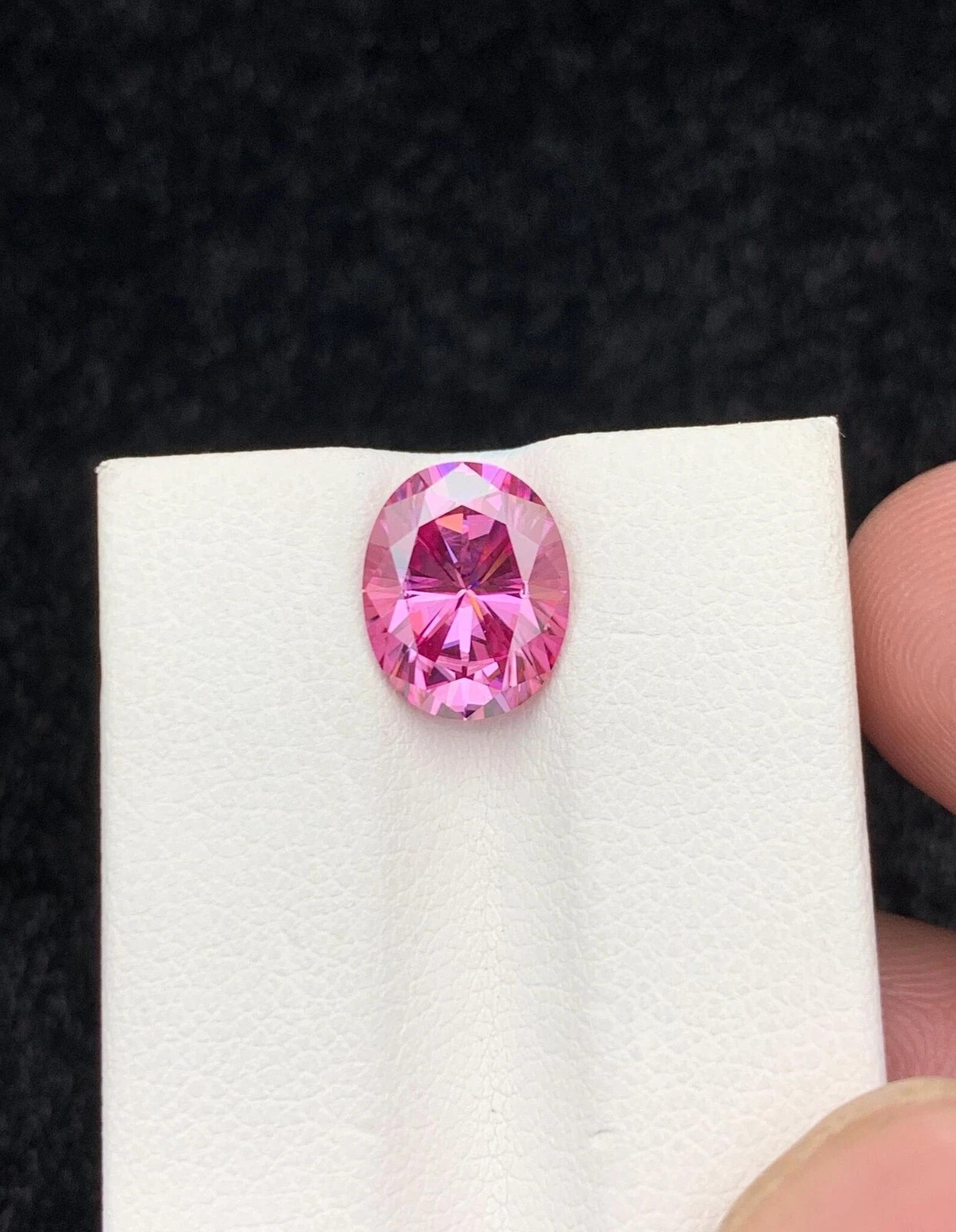 5.10 CT Natural Pink Diamond 10×12 mm 1 Pcs Oval Cut VVS1 D Grade Certified.