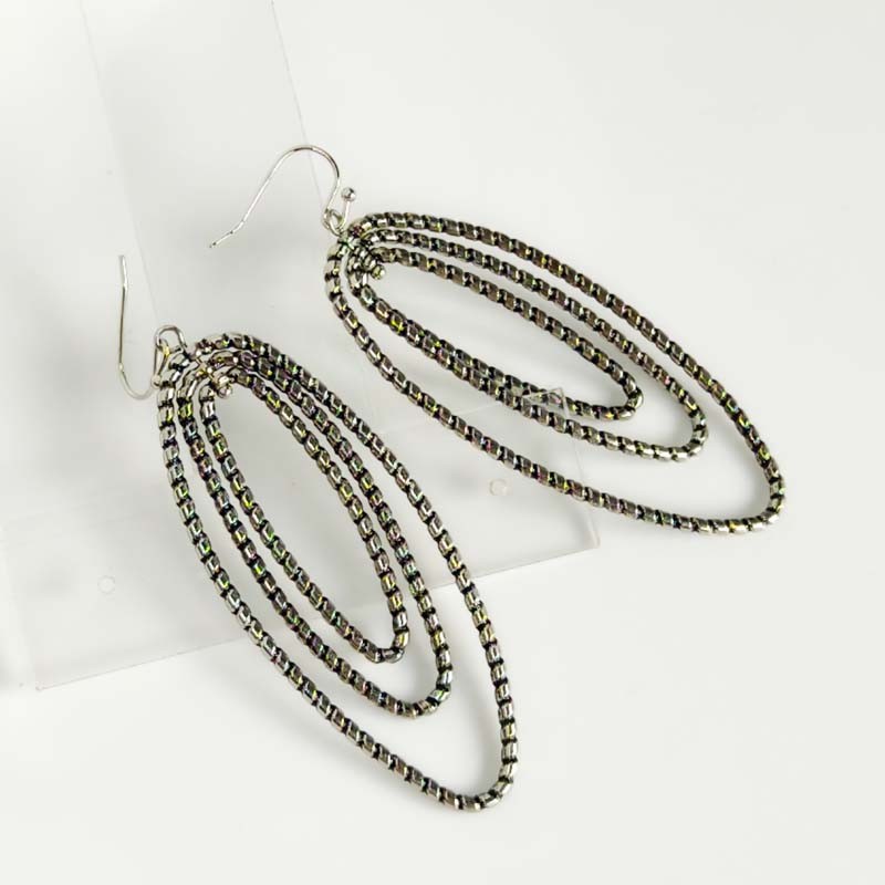 New Premier Designs Loops Drop Earrings Gift Retro Women Party Vacation Jewelry