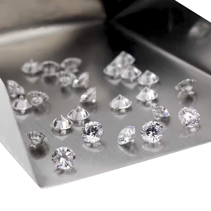 1000pcs CUBIC ZIRCONIA WHOLESALE 0.7~5mm White CZ Stone Gemstone 5A for Jewelry