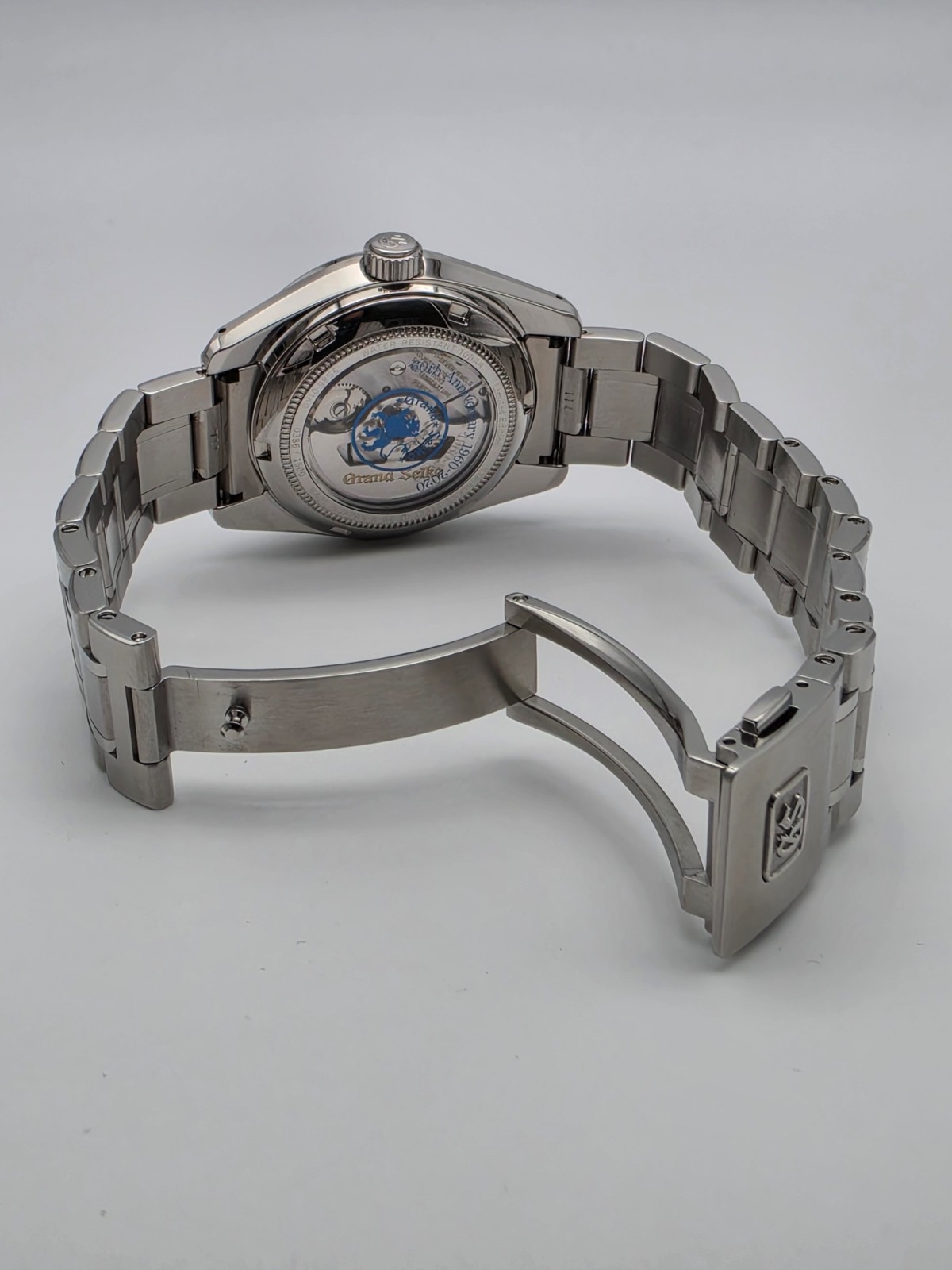 Grand Seiko SBGH281 Hi-Beat 36000 Blue Dial 60th Anniversary Limited Box