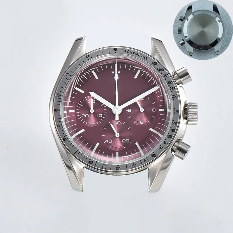 39.7mm Watch Metal Case FIT VK63 Movement Case Watch Accessories Suitable