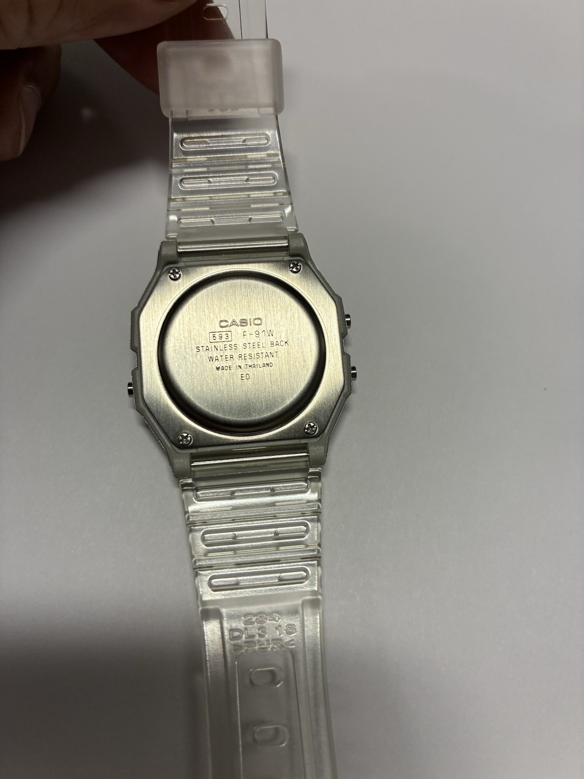 Casio F-91W Clear VintageCasio F91W