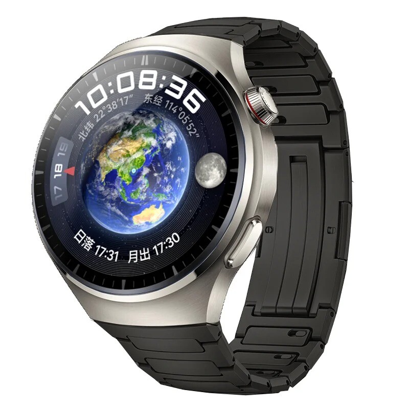 Titanium No Gaps Metal Bracelet Business Band Correa For Huawei Watch 4 Pro