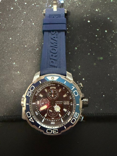 Citizen Eco-Drive Promaster Aqualand Chronograph Sapphire Men’s BJ2169-08E