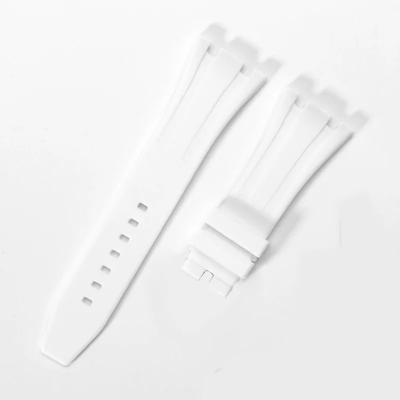 27mm 28mm 30mm Rubber Silicone Watch Band Strap for AP Royal Oak Offshore GA2100